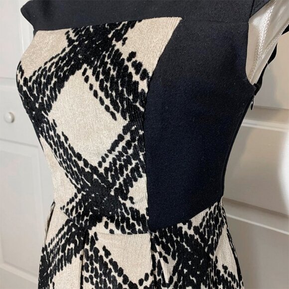 ANTHROPOLOGIE EVA FRANCO chenille fit-and-flare dress - Picture 4 of 7